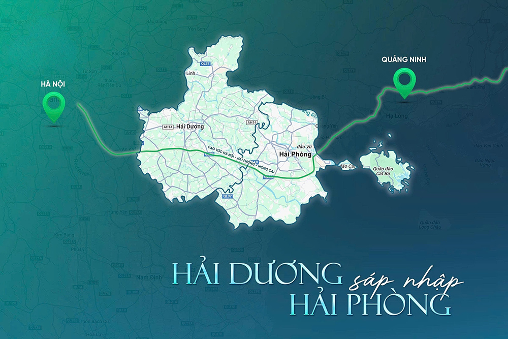 Việc Hải Dương sáp nhập vào Hải Phòng không chỉ mở rộng không gian phát triển mà còn tạo nên một vùng siêu đô thị - công nghiệp - cảng biển.