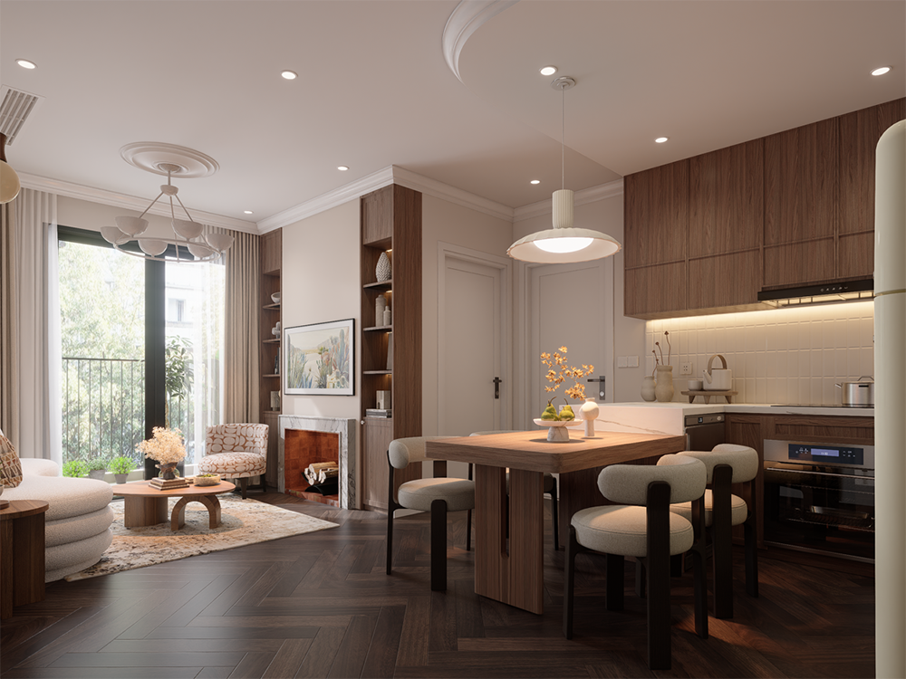 Căn hộ cao tầng tại Hải Phòng với mức giá khởi điểm từ 2,3 tỷ/căn. Ảnh: dự án The Zenith Hải Phòng.