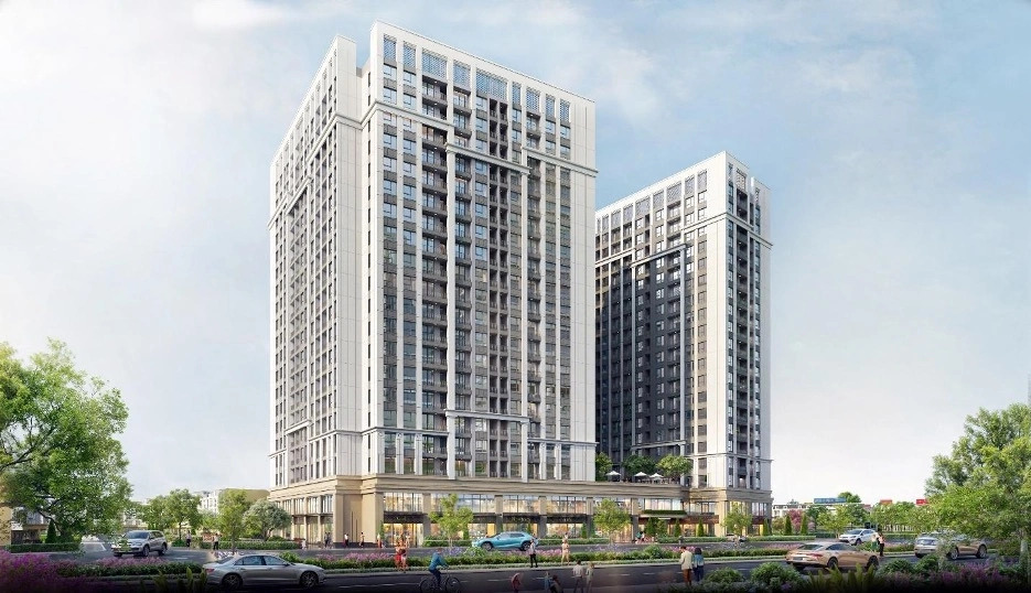 Dự án nằm trên đại lộ Bùi Viện, phường Kiến An. Ảnh: The Zenith Hải Phòng