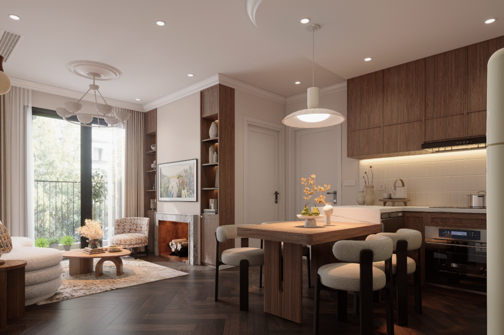 Không gian căn hộ 2PN tại The Zenith Hải Phòng, thiết kế tối ưu cho nhu cầu an cư và khai thác dòng tiền cho thuê